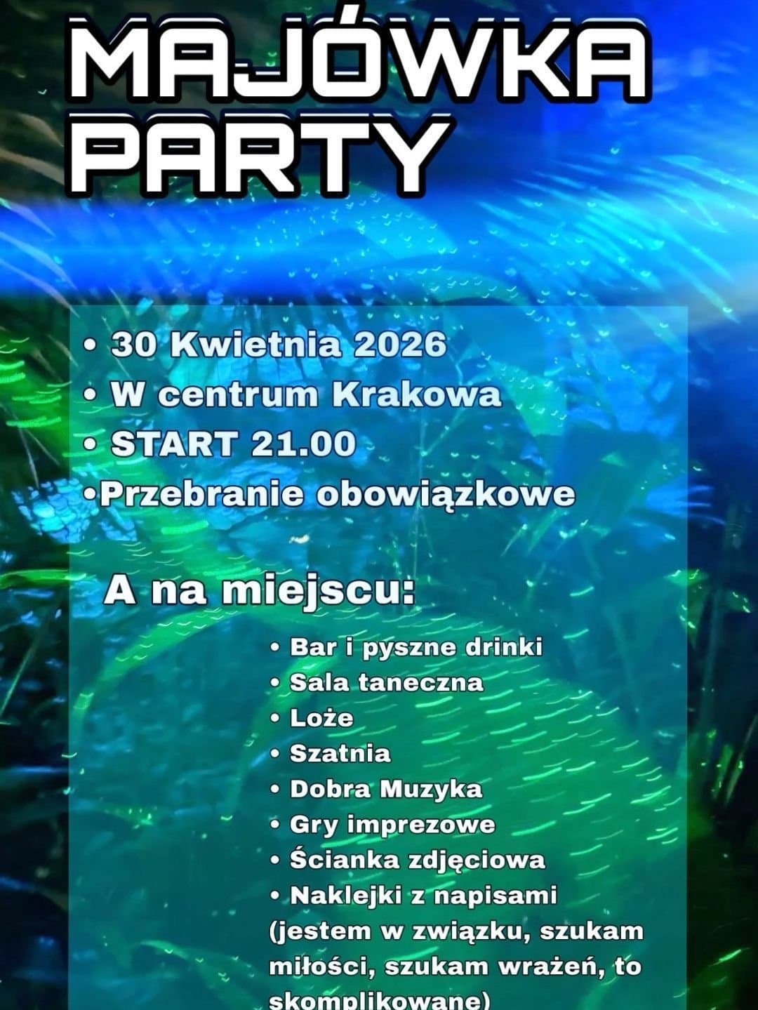MAJÓWKA PARTY 2026